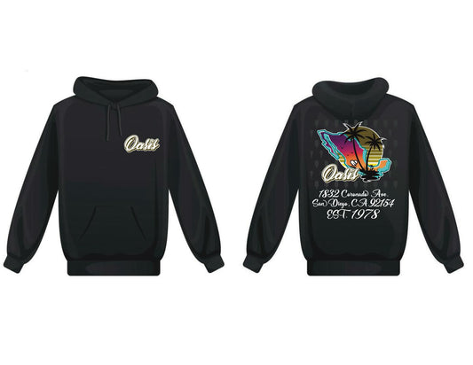 "Mexico Oasis" Midweight - Pullover Hoodie