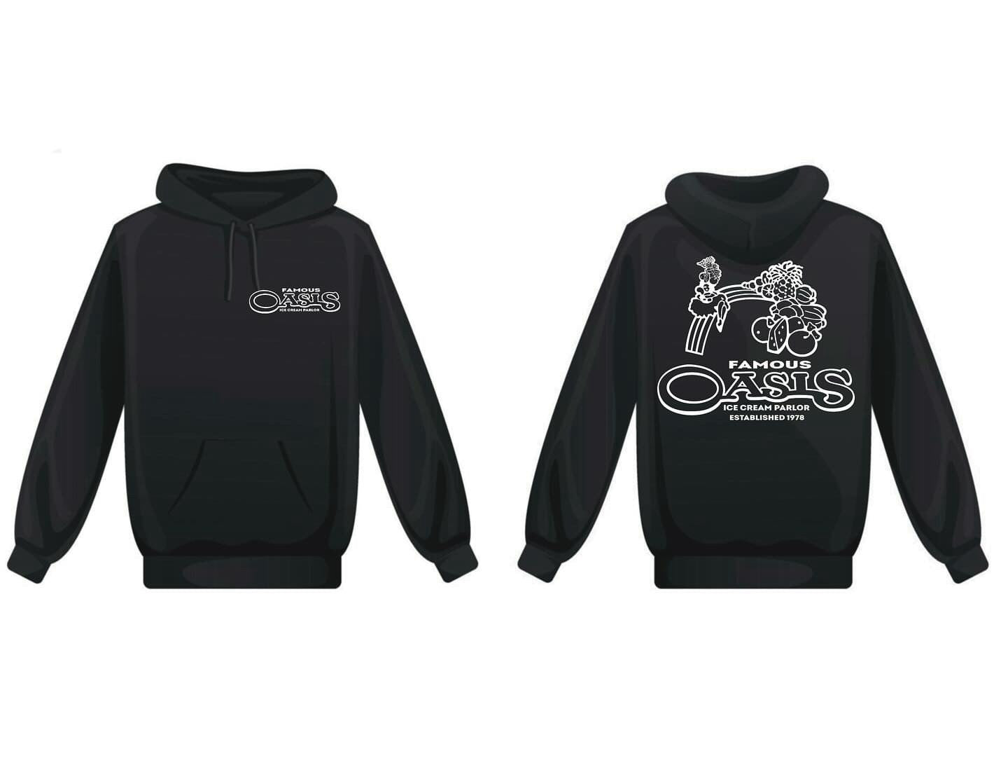 "Rainbow Oasis" Midweight - Pullover Hoodie